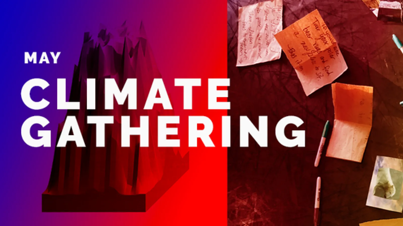 Climate Change gathering advertisement