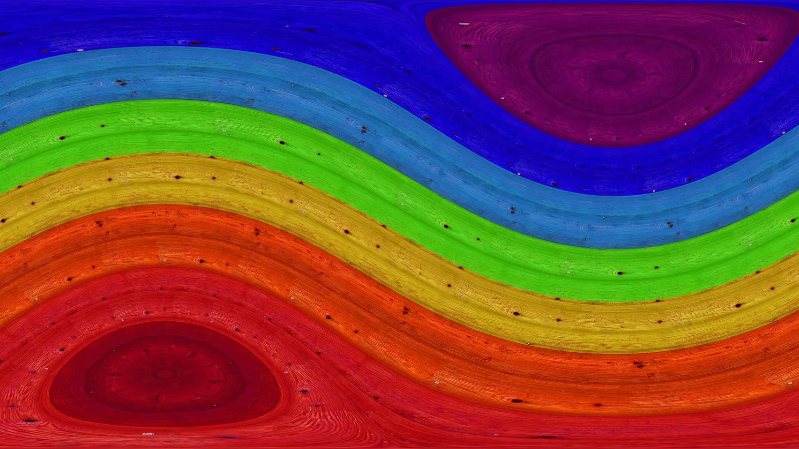 Abstract colors in waves