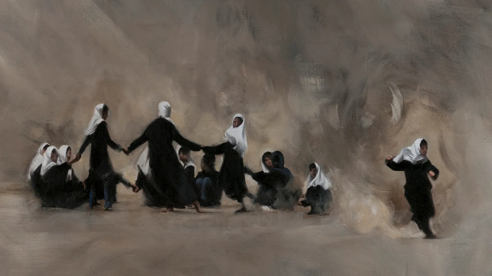 Sahar Speaks Play Painting