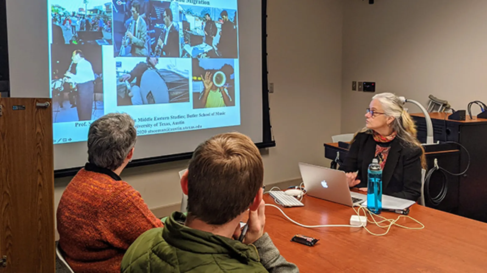 Photograph of presentation