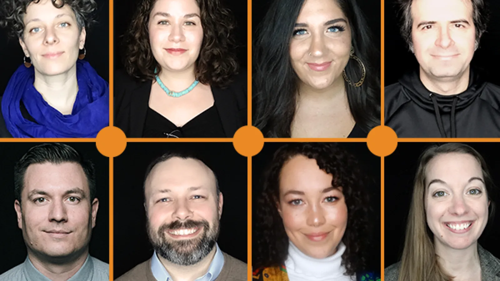 Collage of photographs of current Graduate Team Fellow cohort