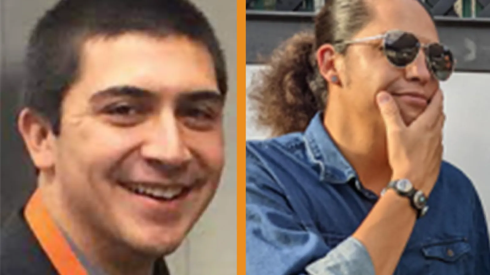 Side-by-side portraits
