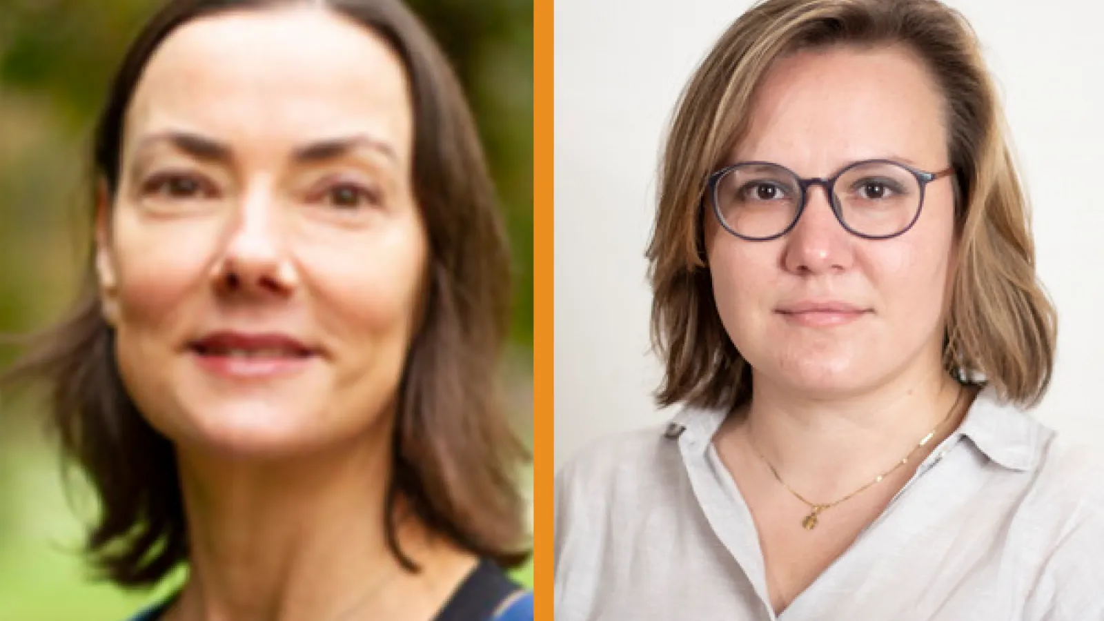 Side-by-side portraits