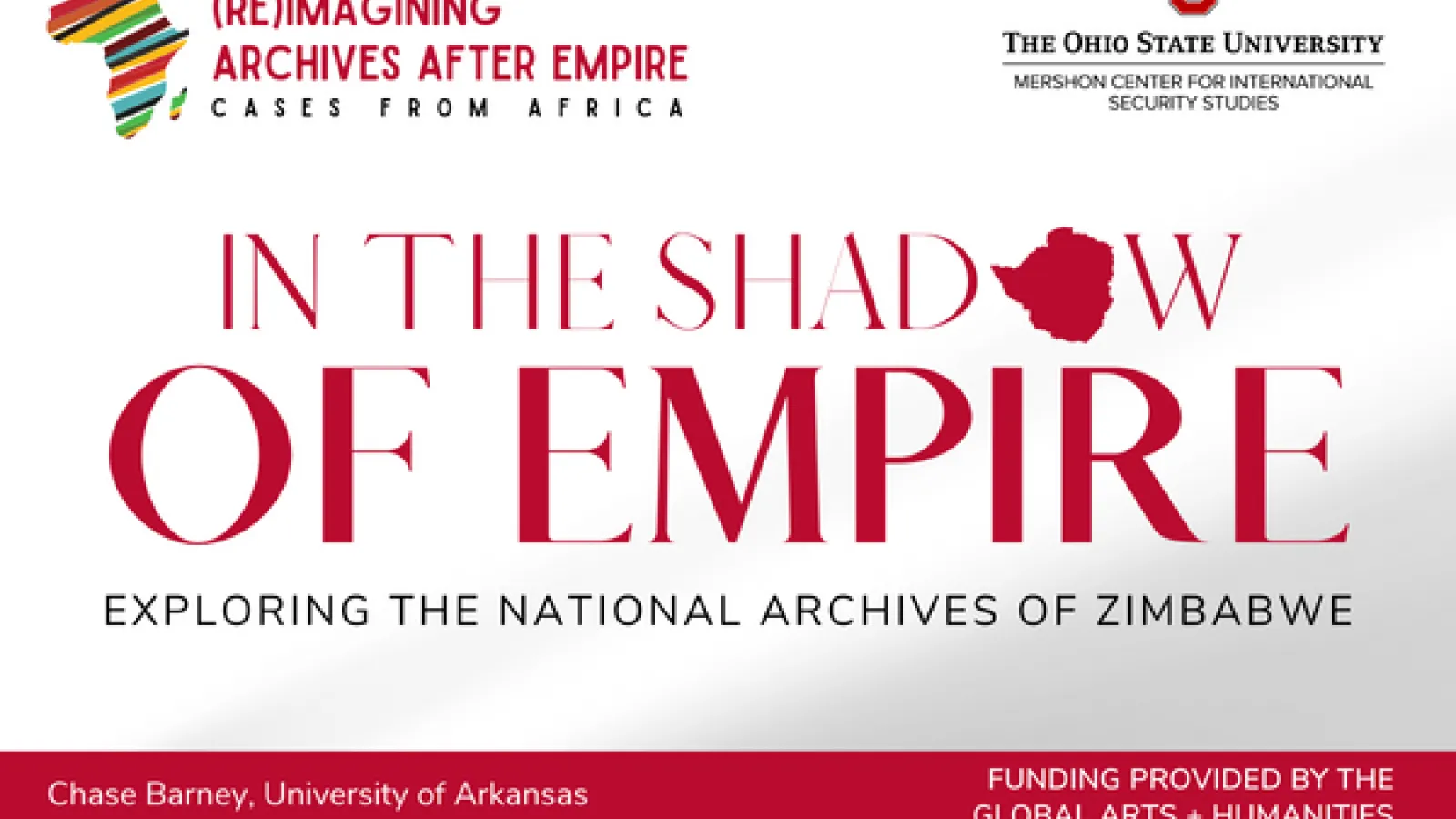 in the shadow of empire exploring the national archives of Zimbabwe