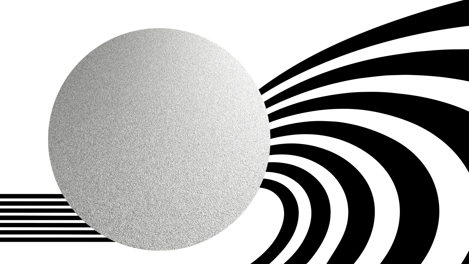 Graphic with geometric shapes