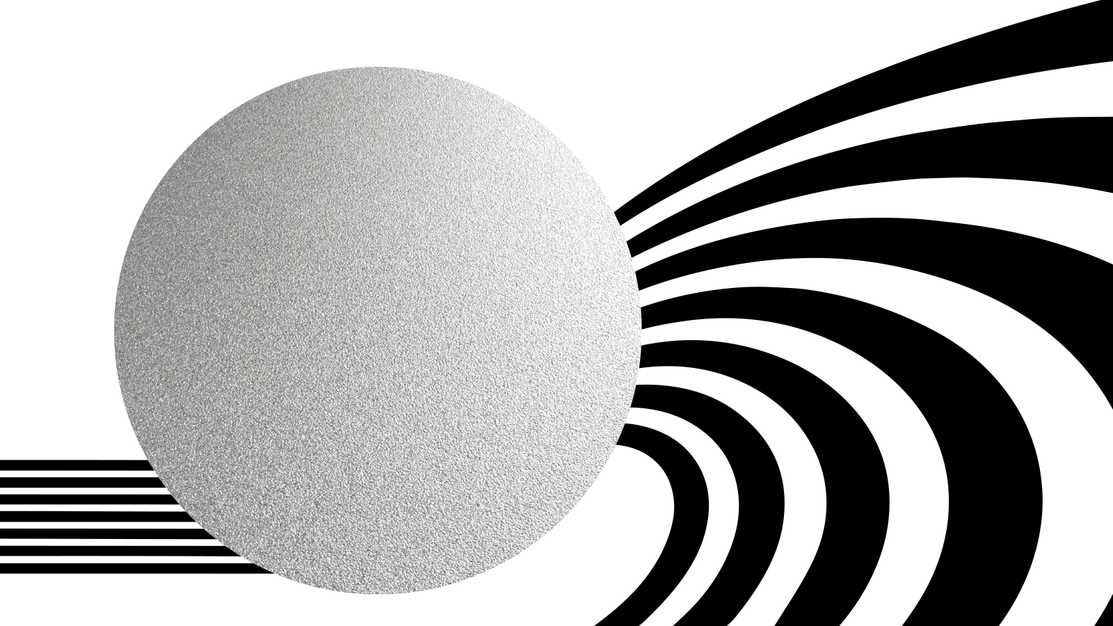 Graphic with geometric shapes
