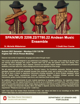 Andean Ensemble Flier (description text on flier same as text on this page)