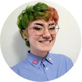 Smiling person