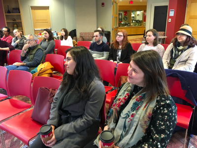 Audience members at the APTP Event