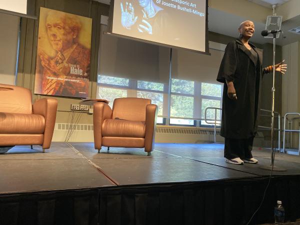 Josette Bushell-Mingo performs