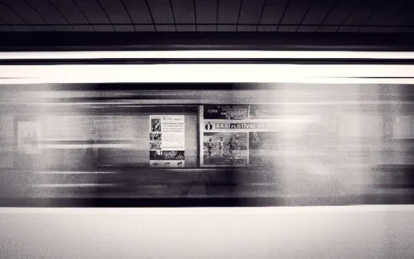 Moving train