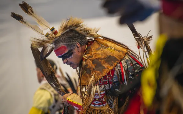 Pow Wow dancer