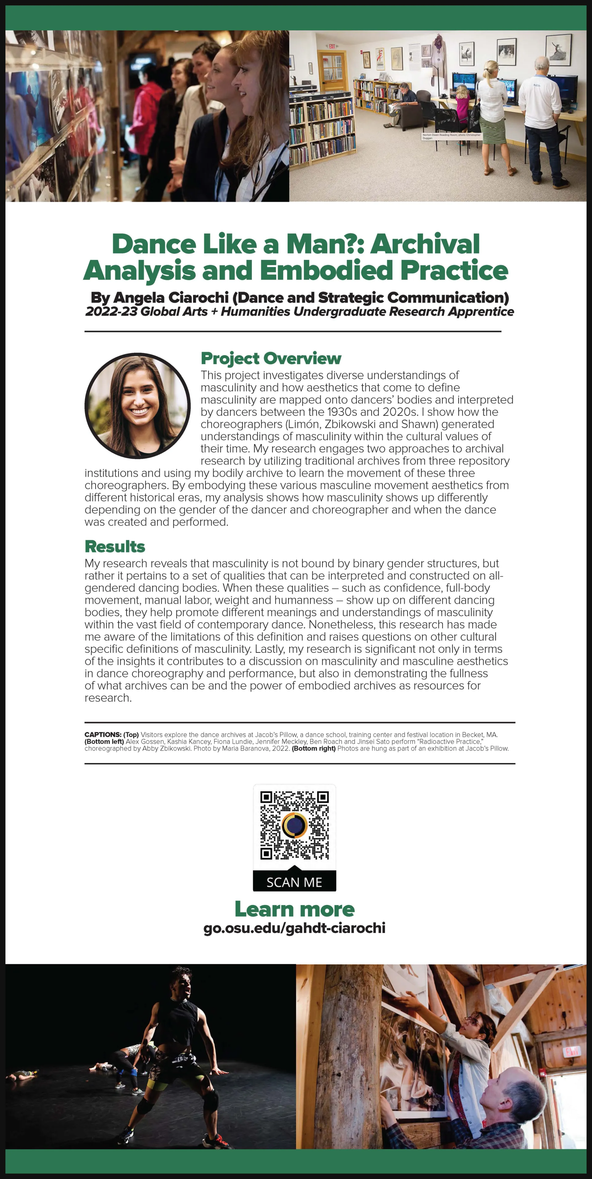 Angela Ciarochi research poster