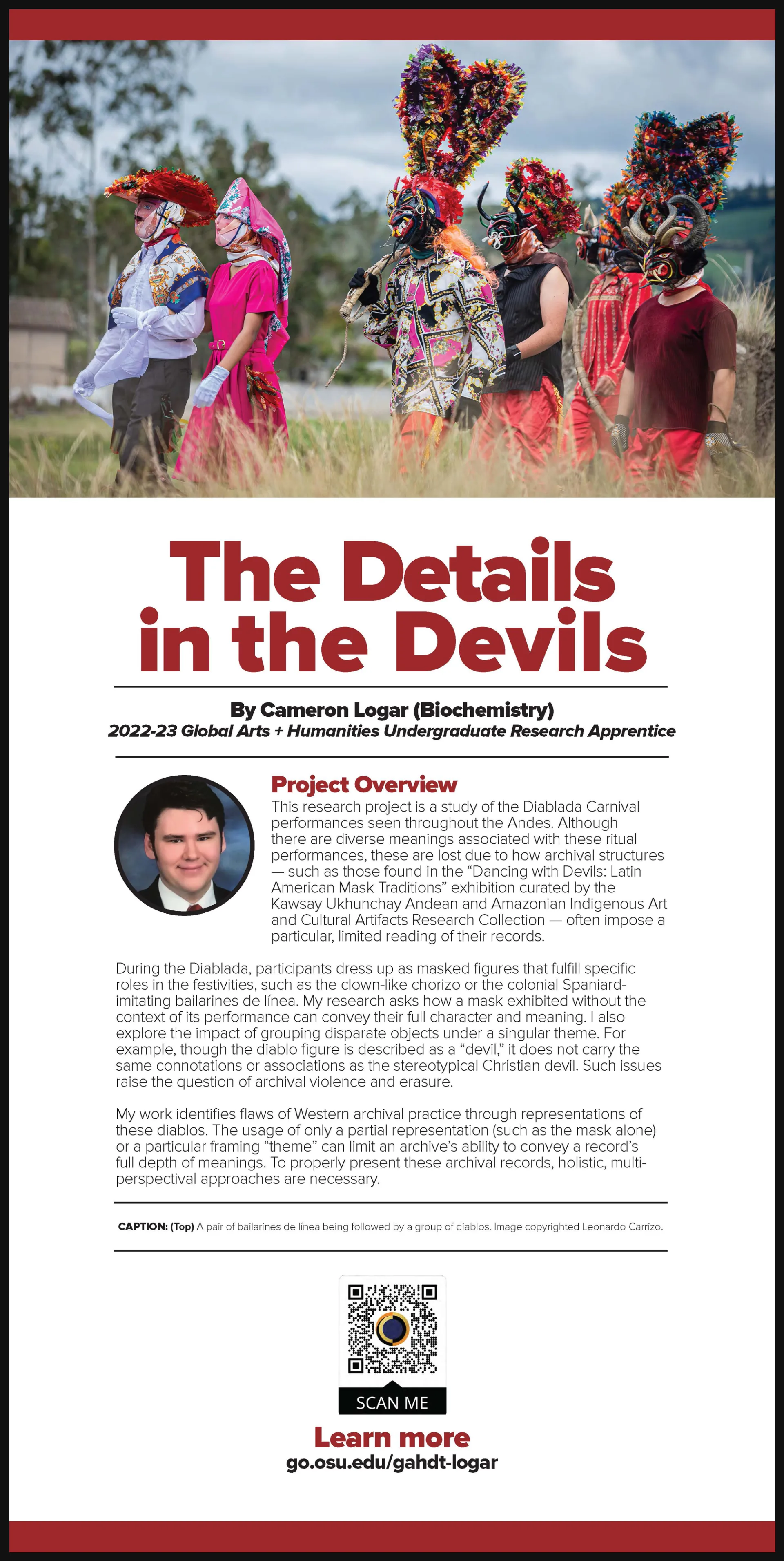 Cameron Logar research poster