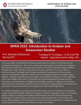 Spanish 2332 Flier (description text on flier same as text on this page)