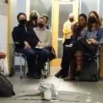 Dancer, mid-performance